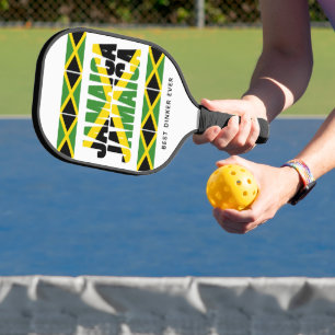 Patriotisches JAMAICA JAMAICA Pickleball Schläger