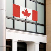 Patriotisches kanadisches Flaggenbanner Banner (Äußeres Gebäude)