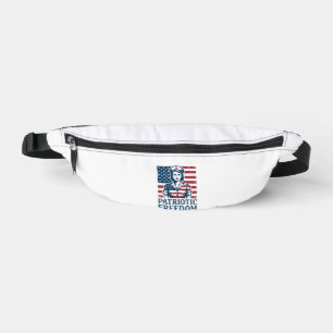Patriotisches Krankenpfleger-Vektorgrafik-T-Shirt Bauchtasche