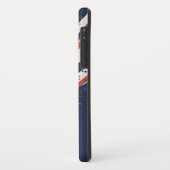 Patriotisches Kreuz Case-Mate iPhone Hülle (Hinten/Links)