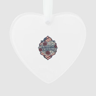 Patriotisches Landhausgarten-Vektorgrafik-T-Shirt_ Ornament