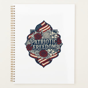 Patriotisches Landhausgarten-Vektorgrafik-T-Shirt_ Planer