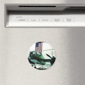 Patriotisches militärisches Flugzeug des Zweiten W Magnet (In Situ (Geschirrspüler))