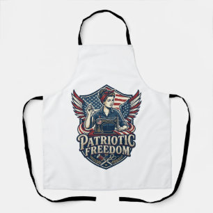 Patriotisches Näh-Mom-Vektorgrafik-T-Shirt_1 Schürze