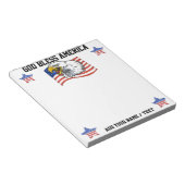 Patriotisches Notepad Notizblock (angewinkelt)