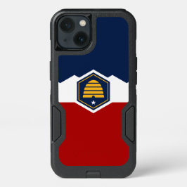 Patriotisches OtterBox iPhone 13 Case, Utah-Flagge