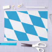 Patriotisches Papiertaschentuch mit bayerischer Fl Seidenpapier (Handwerk)