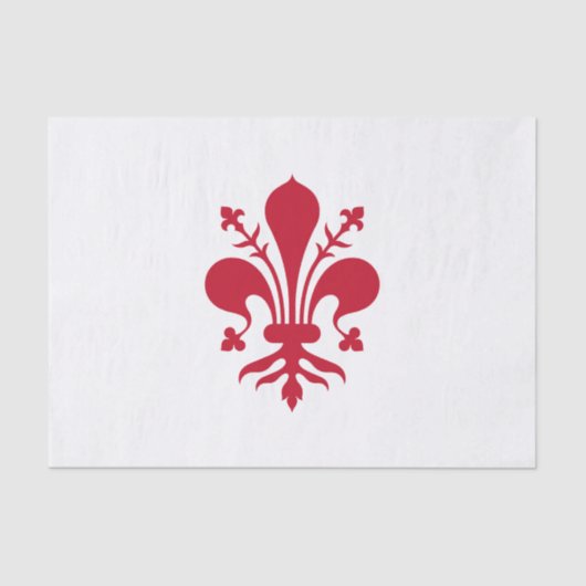 Patriotisches Papiertaschentuch mit der Fahne von Seidenpapier (Vorderseite)