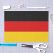 Patriotisches Papiertaschentuch mit der Flagge Deu Seidenpapier (Handwerk)