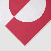 Patriotisches Papiertaschentuch mit der Flagge Grö Seidenpapier (Ausschnitt)