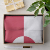 Patriotisches Papiertaschentuch mit der Flagge Grö Seidenpapier (Geschenk)