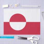 Patriotisches Papiertaschentuch mit der Flagge Grö Seidenpapier (Handwerk)