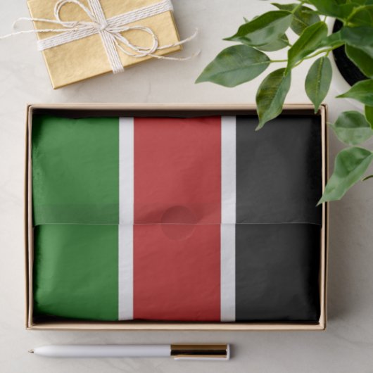 Patriotisches Papiertaschentuch mit der Flagge Ken Seidenpapier (Geschenk)