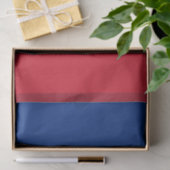 Patriotisches Papiertaschentuch mit der Flagge Rum Seidenpapier (Geschenk)