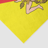 Patriotisches Papiertaschentuch mit der Flagge Siz Seidenpapier (Ausschnitt)