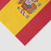 Patriotisches Papiertaschentuch mit der Flagge Spa Seidenpapier (Ausschnitt)