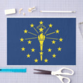 Patriotisches Papiertaschentuch mit der Flagge von Seidenpapier (Handwerk)