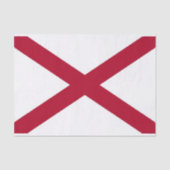 Patriotisches Papiertaschentuch mit der Flagge von Seidenpapier (Vorderseite)