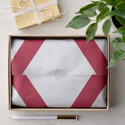 Patriotisches Papiertaschentuch mit der Flagge von Seidenpapier (Geschenk)