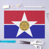 Patriotisches Papiertaschentuch mit der Flagge von Seidenpapier (Handwerk)