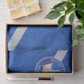 Patriotisches Papiertaschentuch mit der Flagge von Seidenpapier (Geschenk)