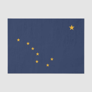 Patriotisches Papiertaschentuch mit der Flagge von Seidenpapier