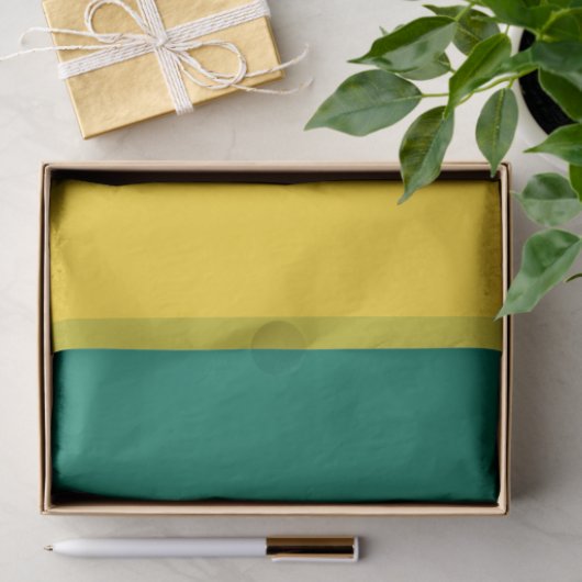 Patriotisches Papiertaschentuch mit Flagge Kamerun Seidenpapier (Geschenk)
