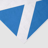 Patriotisches Papiertaschentuch mit Flagge Schottl Seidenpapier (Ausschnitt)