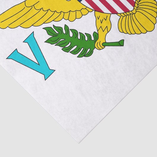 Patriotisches Papiertaschentuch mit Flaggen-Jungfr Seidenpapier (Ausschnitt)