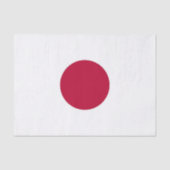 Patriotisches Papiertaschentuch mit japanischer Fl Seidenpapier (Vorderseite)