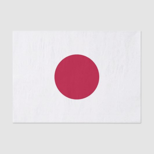 Patriotisches Papiertaschentuch mit japanischer Fl Seidenpapier (Vorderseite)