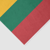 Patriotisches Papiertaschentuch mit litauischer Fl Seidenpapier (Ausschnitt)