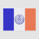 Patriotisches Papiertütenpapier mit der Flagge New Seidenpapier (Vorderseite)