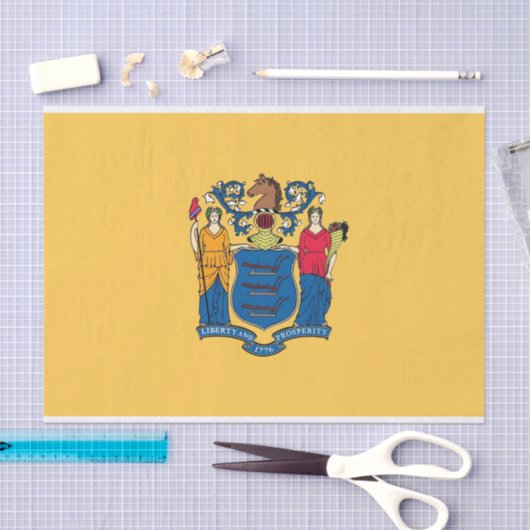 Patriotisches Papiertütenpapier mit der Flagge New Seidenpapier (Handwerk)