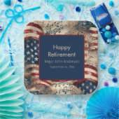 Patriotisches Party Pappteller (Party)