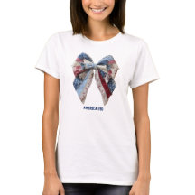 Patriotisches Patchwork-Schleifen-Grandmillennial