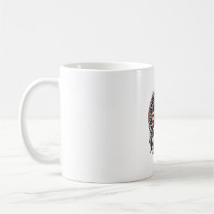 Patriotisches Phantom Patriot Horror Monster Patri Kaffeetasse