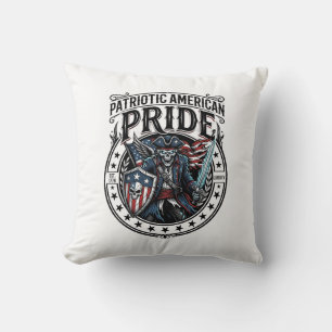 Patriotisches Phantom Patriot Horror Monster Patri Kissen