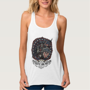 Patriotisches Phantom Patriot Horror Monster Patri Tank Top