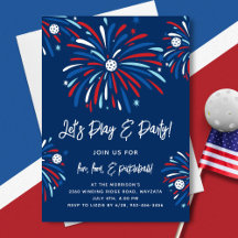 Patriotisches Pickleball & Feuerwerk 4. Juli Party