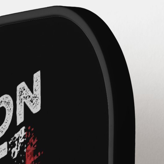 Patriotisches Pickleball-Paddel: Eine Nation unter Pickleball Schläger (Linke Seite)