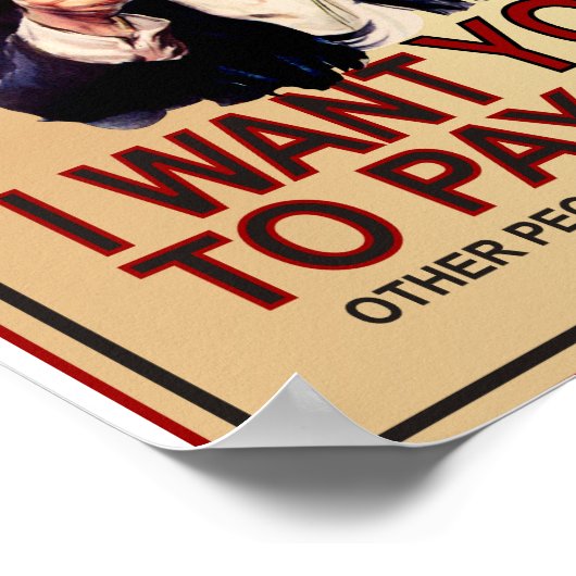 Patriotisches Poster (Ecke)