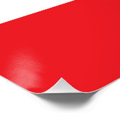 Patriotisches Poster mit Flagge des Libanon (Ecke)