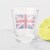 Patriotisches Schießglas mit Flagge des Vereinigte Schnapsglas (Rückseite)