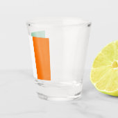 Patriotisches Schießglas mit irischer Flagge Schnapsglas (Rechts)