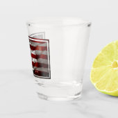 Patriotisches Schießglas Schnapsglas (Rechts)