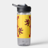 Patriotisches Schottland, Rampant, gelbe schottisc Trinkflasche (Rechts)