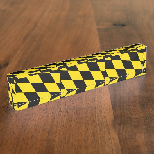 Patriotisches Schreibtischschild mit Fahne München (Seite)