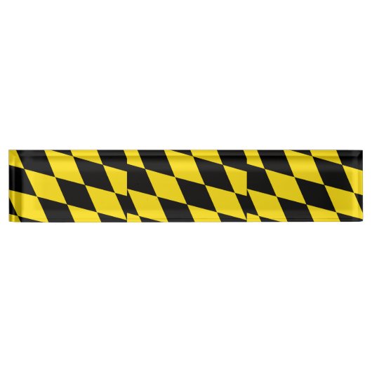 Patriotisches Schreibtischschild mit Fahne München (Vorderseite)