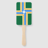 Patriotisches Set der Fans mit der Flagge von Port Fächer (Rückseite)